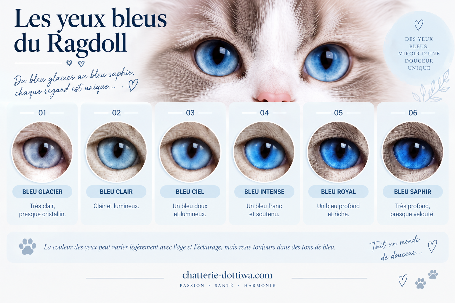 yeux bleus ragdoll